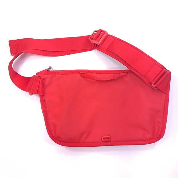 Timbuk2 Catapult Sling Messenger Bag Flame Red Padded Shoulder Bag Backpack - Picture 12 of 16